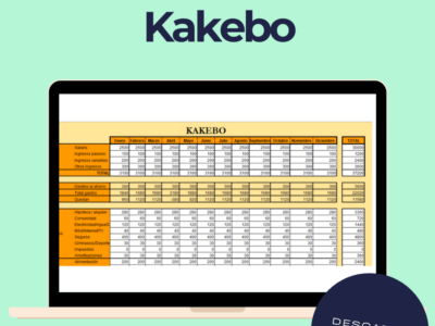 plantilla excel kakebo