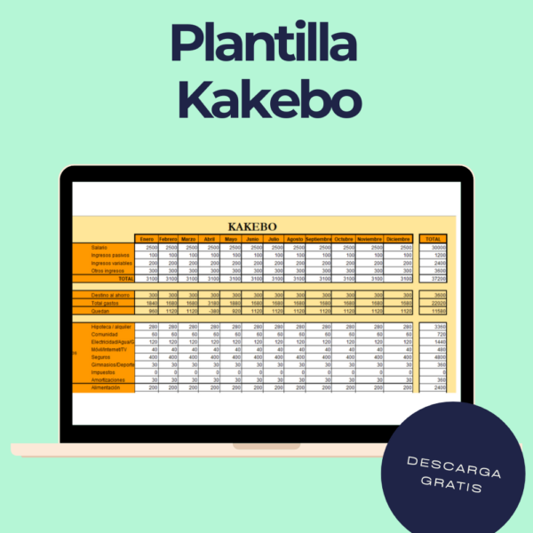 plantilla excel kakebo