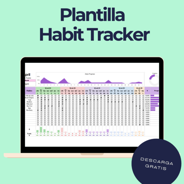 plantilla habit tracker