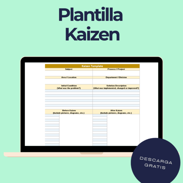 plantilla kaizen